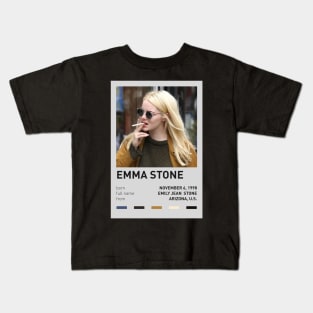 Emma Stone Kids T-Shirt